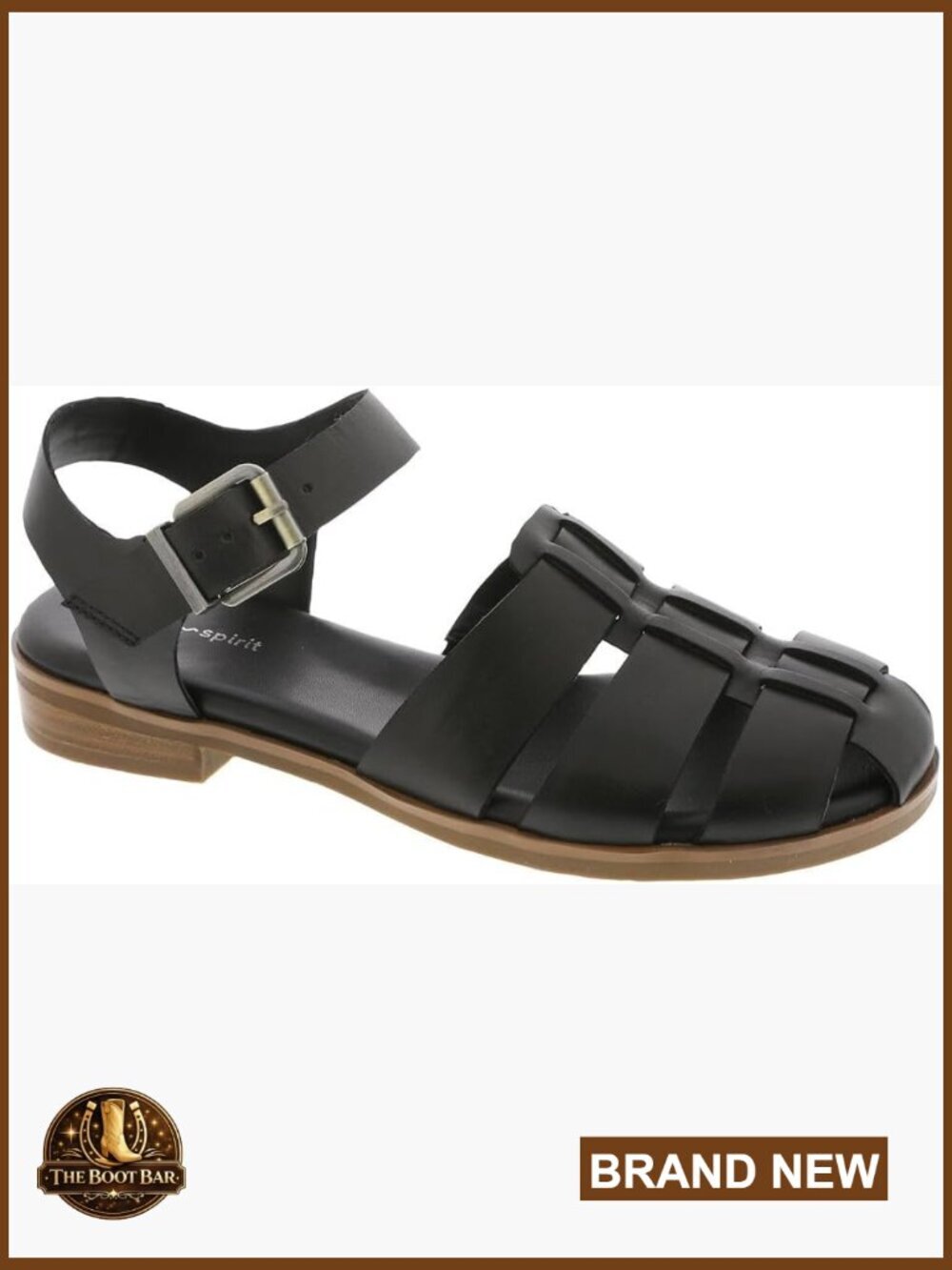 Classic Fisherman Sandal with Arch Support - Cushioned Footbed - Adjustable